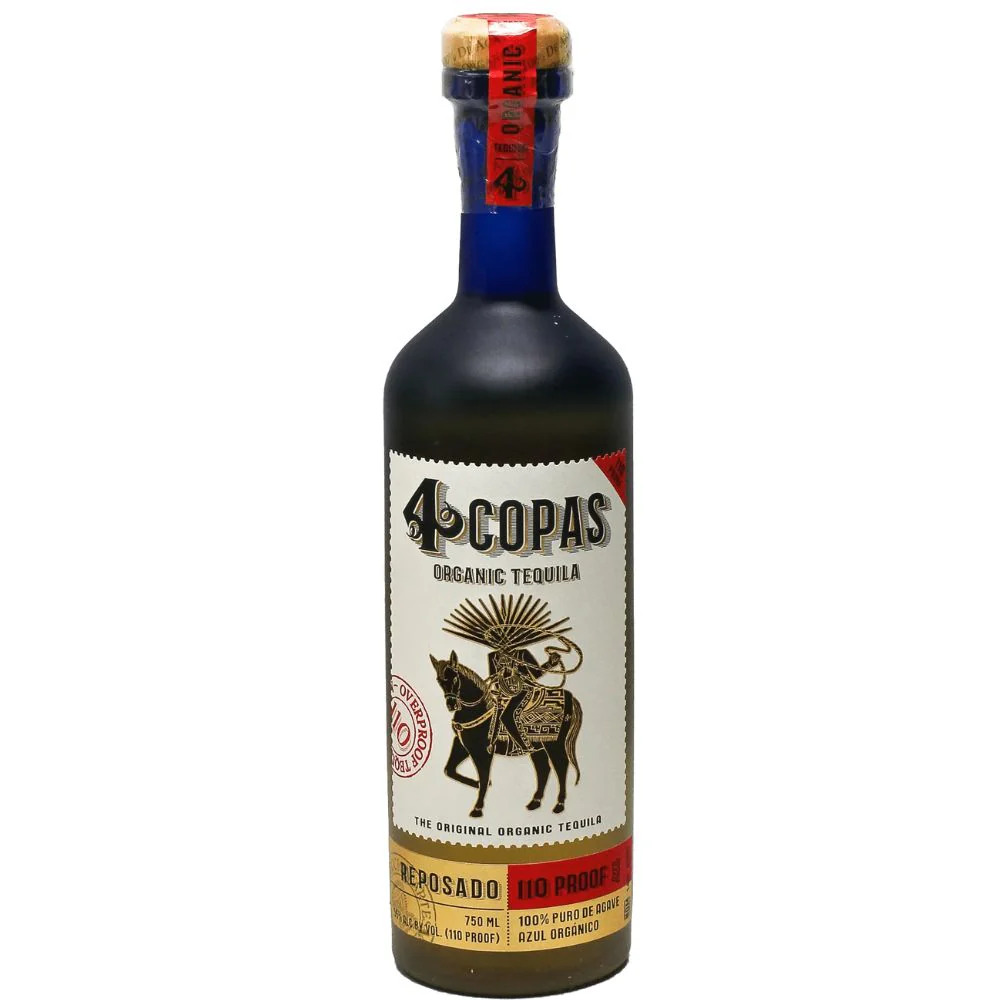 4 Copas Reposado 110 Proof 750 ml