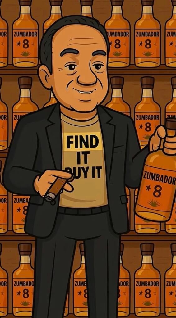 Zumbador Añejo Tequila Tasting Session SIB 95 Proof 750 ml Barrel No. 8 (47.5% ABV)