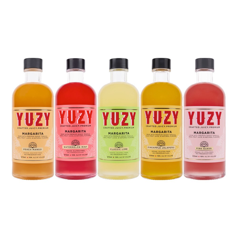 YUZY Agave Cocktails – RTD Margaritas 4 Pack
