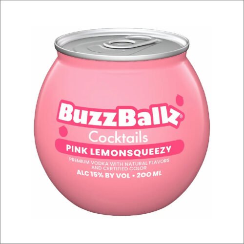 Buzzballz Pink Lemonsqueezy – RTD Cocktail (200 ml)