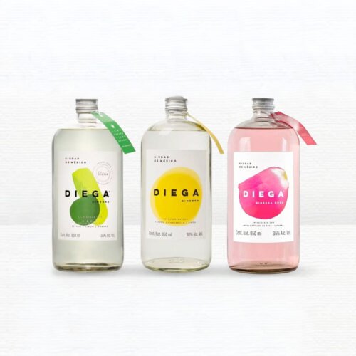 Diega Ginebra – Infused Gin from Mexico City 750ml